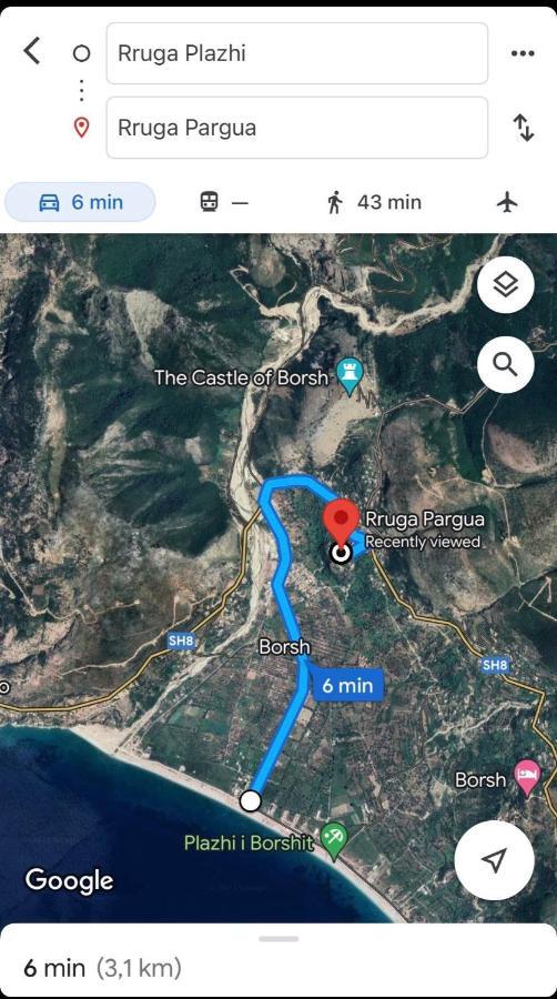 Villa Pargua Borsh Εξωτερικό φωτογραφία